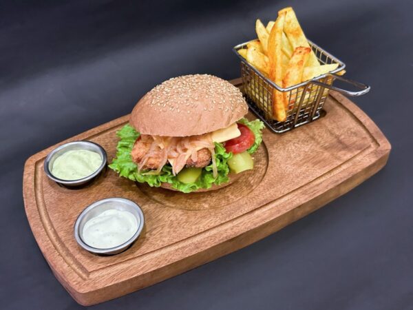 ÇITIR TAVUK CHEESE BURGER